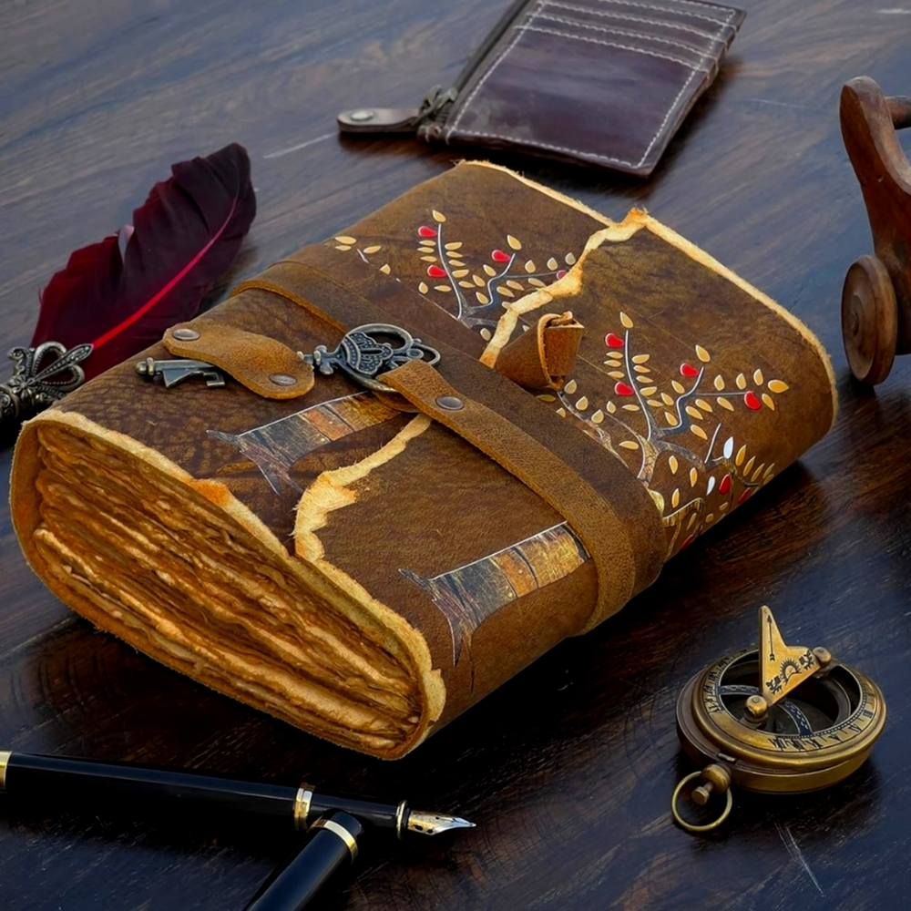 New Leather Antique Style Journal